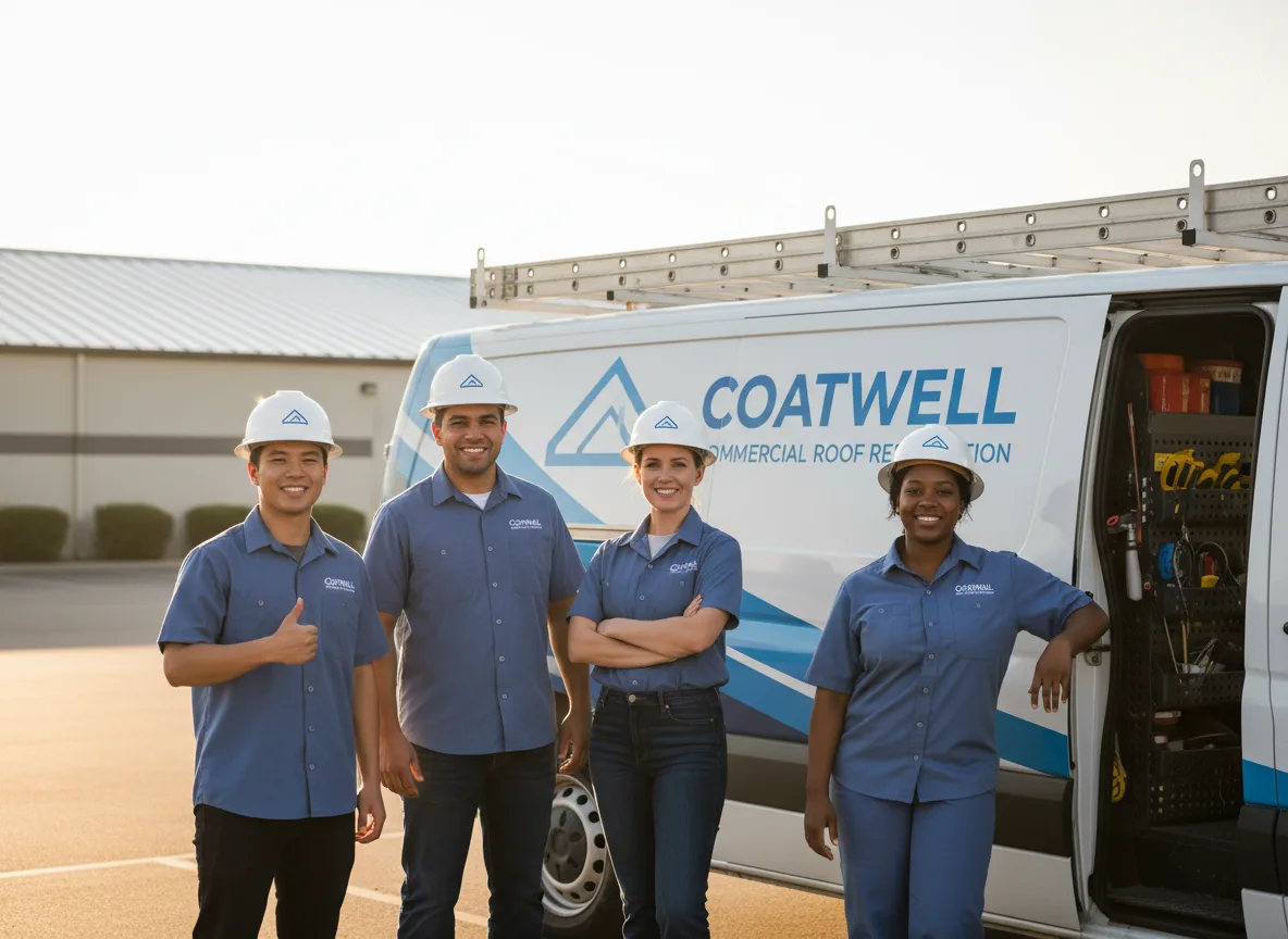 Commercial roof coating company in Winterthur, DE